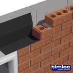 Timco Timloc Cavity Wall Weep Extension 50mm - Clear - 1144