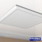 Timco Timloc Loft Access Door - Hinged - White - 1169
