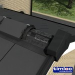 Timco Timloc Roll Out Dry Fix Ridge Kit - Black - 54700