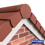 Timco Timloc Ambi-Verge Universal Dry Fix Verge System - Brown - 99142