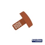 Timco Timloc Dry Verge Eaves Starter - Terracotta - 99156
