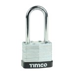 Timco Laminated Padlock Long Shackle