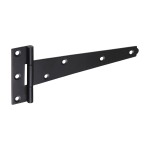 Timco Pair of Light Tee Hinges - Black