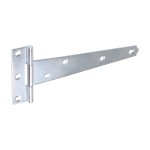 Timco Pair of Light Tee Hinges - Zinc