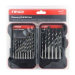 Timco Masonry Drill Bit Set 15pc