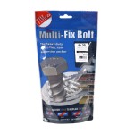 Timco Masonry Bolts Hex Flange 6 x 50mm - Silver