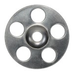 Timco Metal Insulation Discs 36mm - Stainless Steel