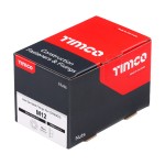 Timco Hex Serrated Flange Nuts - Zinc