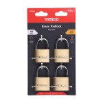 Timco Brass Padlocks Key Alike