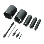 Timco Dry Diamond Core Drill Kit 5pc