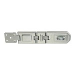Timco Double Hinged Hasp & Staple - Zinc