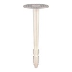 Timco Plastic Insulation Fixings - White