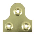 Timco Mirror Plates - Plain - Electro Brass