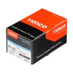 Timco Polymer Headed Pins 25mm - Colours - A4 Stainless Steel 250 Pack