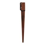 Timco Drive in Post Spike - Bolt Secure - Oxide Red