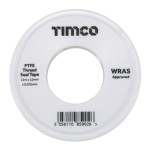 Timco PTFE Thread Seal Tapes 12m x 12mm