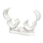 Timco Pipe Clips Quick Lock - Double