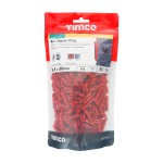 Timco Plastic Plugs 30mm - Red