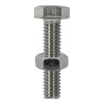 Timco Set Screws & Hex Nuts - Stainless Steel