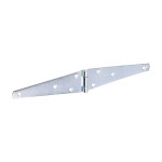 Timco Pair of Medium Strap Tee Hinges - Zinc