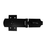 Timco Swivel Pattern Hasp & Staple - Heavy Duty - Black