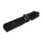 Timco Swivel Pattern Hasp & Staple - Heavy Duty - Black