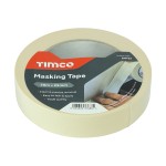 Timco Masking Tape 50m - Cream