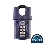 Timco Combination Padlock - Steel Closed Shackle