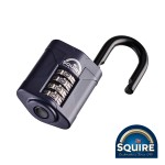 Timco Combination Padlock - Steel Open Shackle
