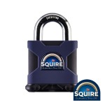 Timco Stronghold Padlock 80mm - Open Shackle - SS80S