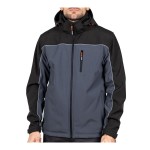 Timco Softshell Jacket - Grey/Black