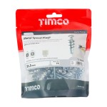 Timco Metal Speed Plugs & Screws 31.5mm - Zinc