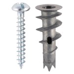 Timco Metal Speed Plugs & Screws 31.5mm - Zinc