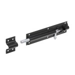 Timco Straight Tower Bolt - Black