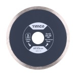 Timco General Purpose Tile & Ceramic Diamond Blade - Continuous