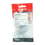 Timco Spring Toggles - Zinc