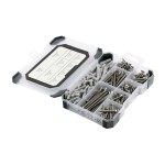 Timco Mixed Tray 251pc Screws Plug & Drill Bit 