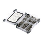 Timco Mixed Tray 340pc Woodscrews 