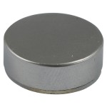 Timco Threaded Screw Caps - Solid Brass - Satin Chrome