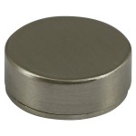 Timco Threaded Screw Caps - Solid Brass - Satin Nickel