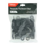 Timco Tarpaulin Tie Down Clips 10 Pack