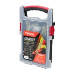 Timco Velocity Premium Multi-Use Screws 600pc Grab Pack Pozi - Yellow