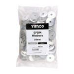 Timco EPDM Washer 29mm - Aluminium
