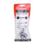 Timco Cabin Hooks - Wire Pattern - Black