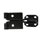 Timco Wire Pattern Hasp & Staple - Black