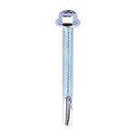 Timco Metal Construction Heavy Section Self Drilling Screws Hex - Zinc