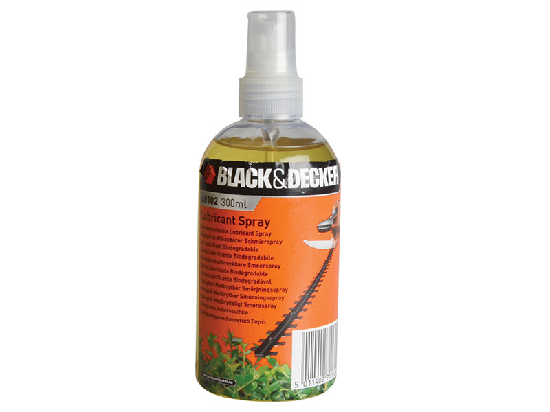 Black & Decker B/DA6102 A6102 Hedge Trimmer Oil Spray 300ml