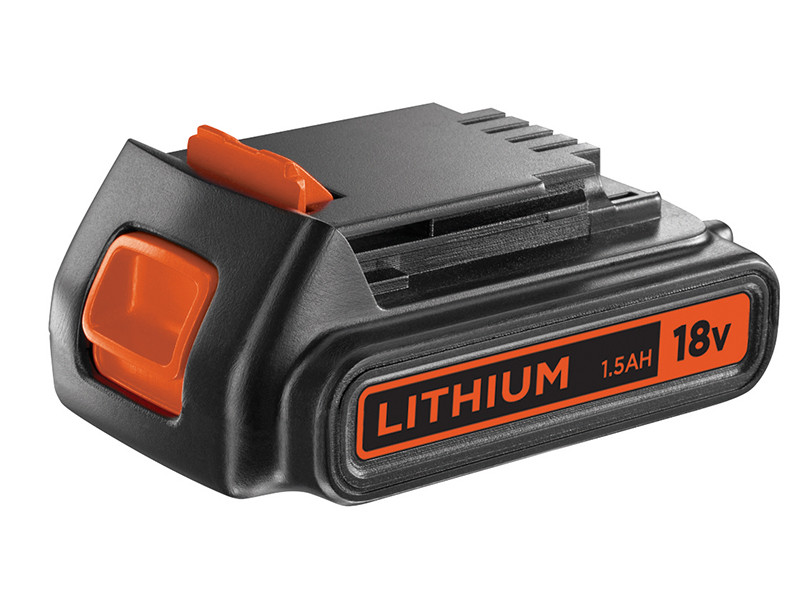 Black & Decker B/DBL1518 BL1518 Slide Battery Pack 18V 1.5Ah Li-ion