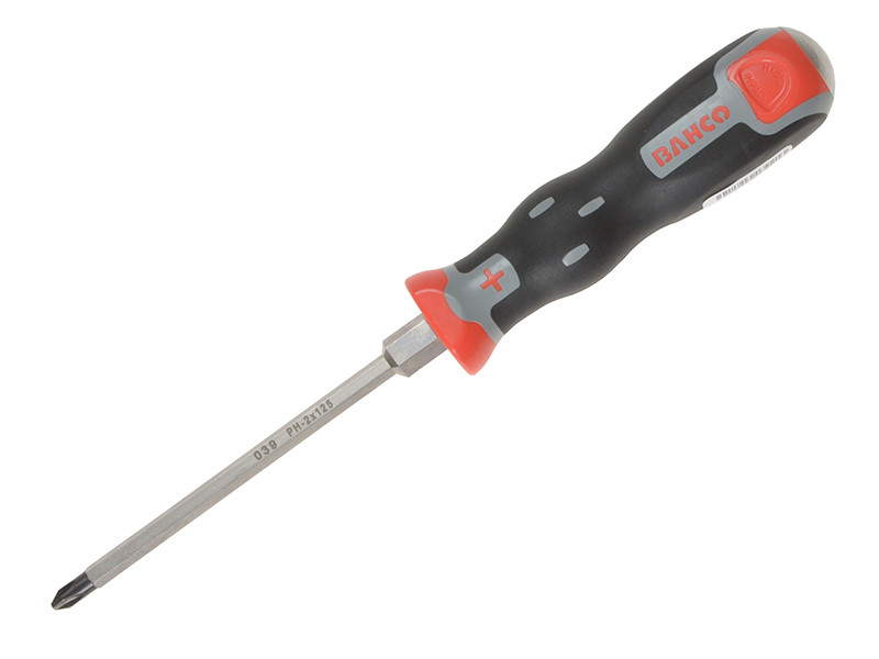 Bahco BAH039002 Tekno+ Through Shank Screwdriver Phillips Tip PH2 x 125mm