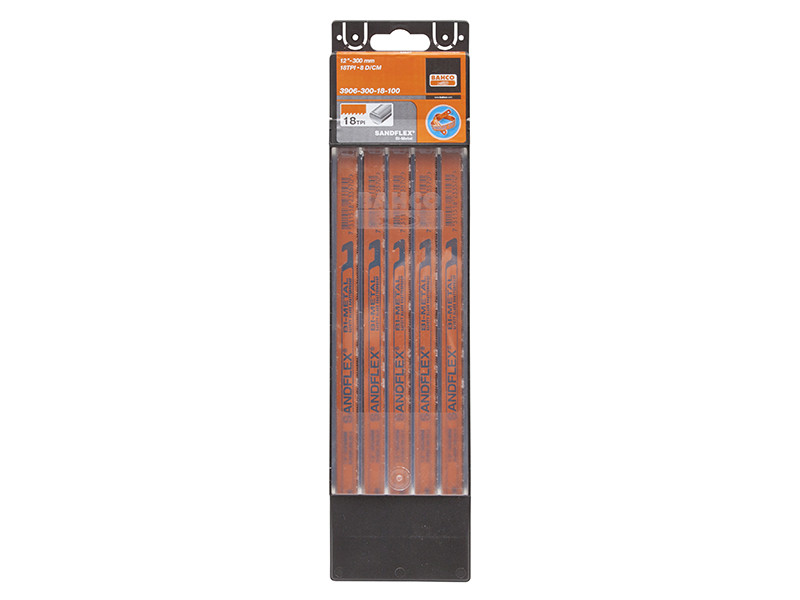 Bahco BAH39061218 3906 Sandflex® Hacksaw Blades 300mm (12in)